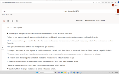 La Bible gratuite sur le web